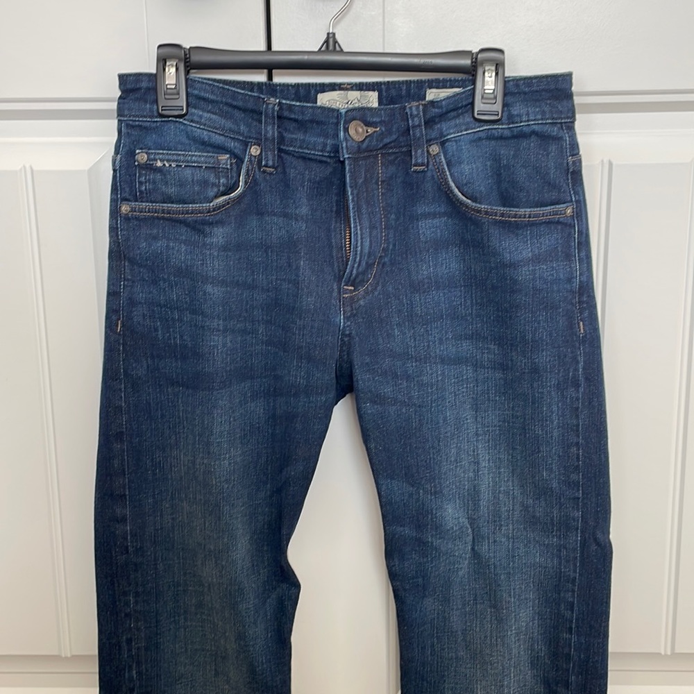 Blue French market jeans